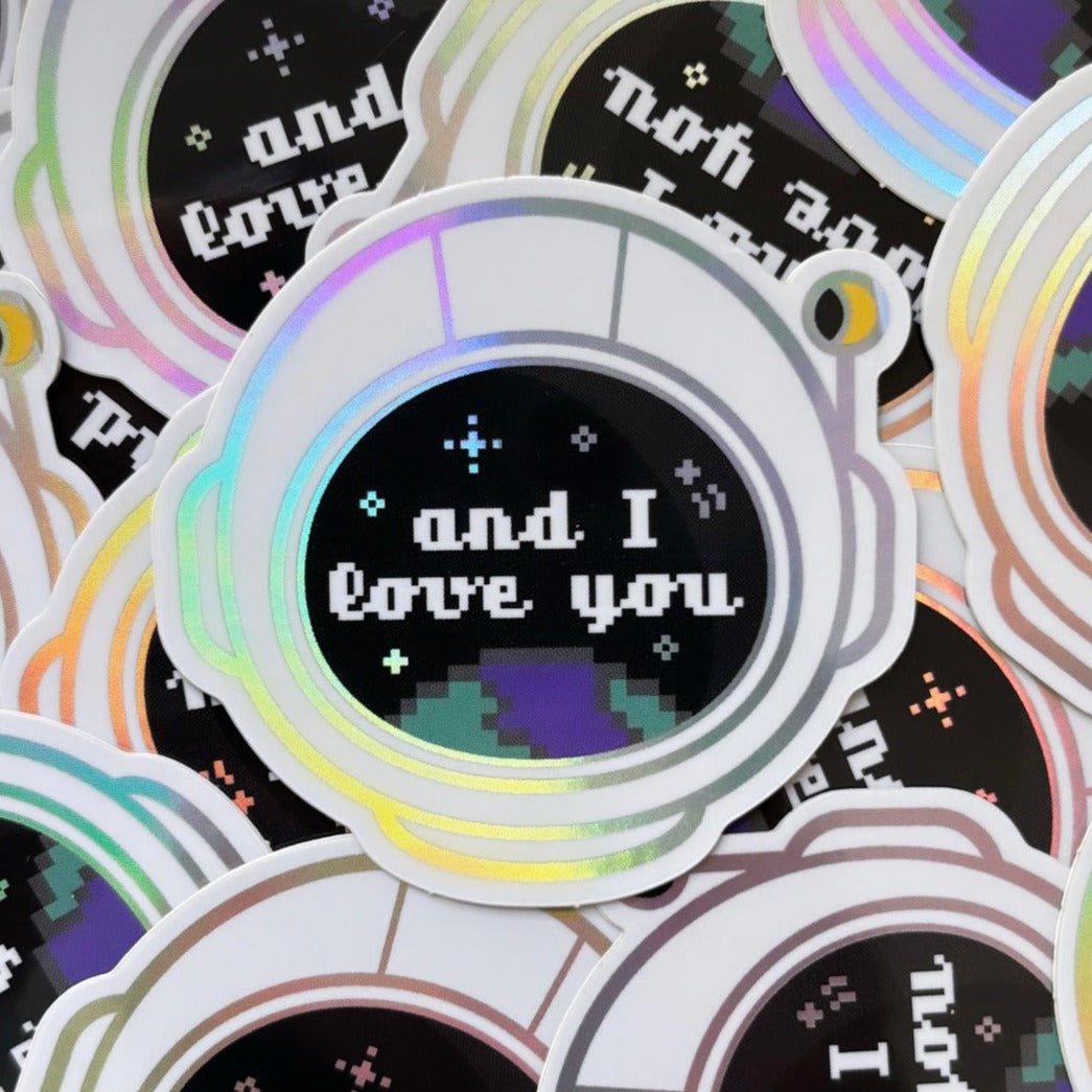 The Astronaut Sticker
