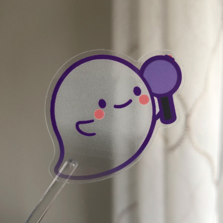Ghost ARMY Transparent Sticker