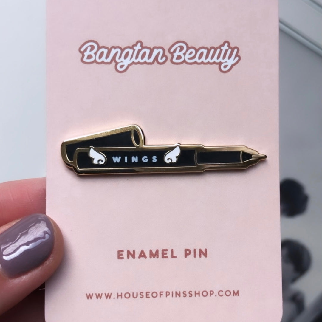 Bangtan Beauty Pins (Gold Version)