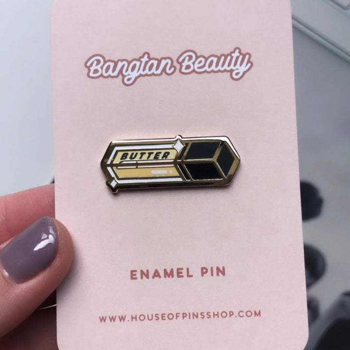 Bangtan Beauty Pins (Gold Version)