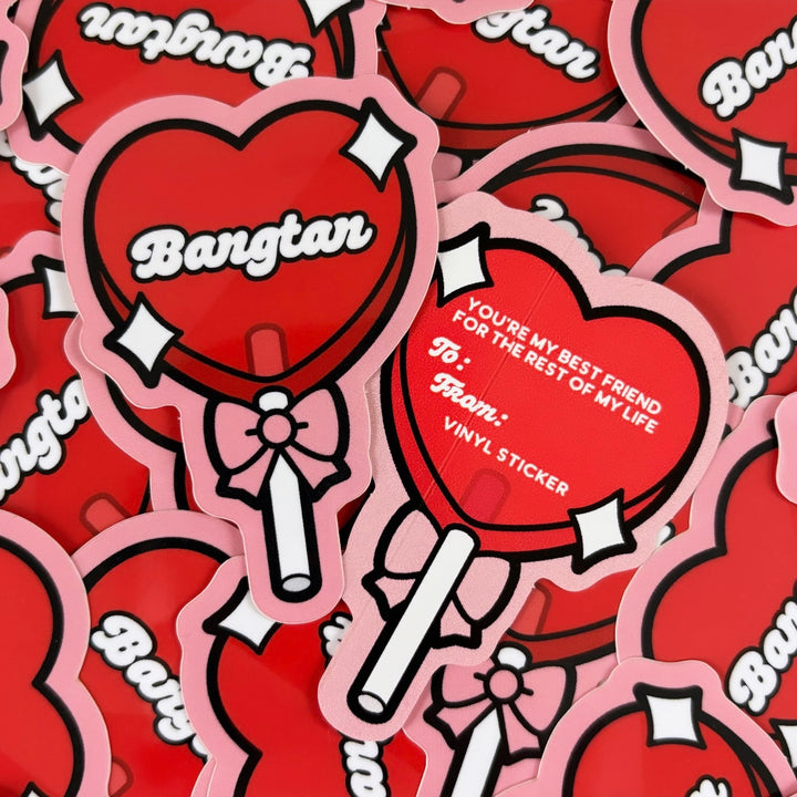 Heart Lollipop Stickers