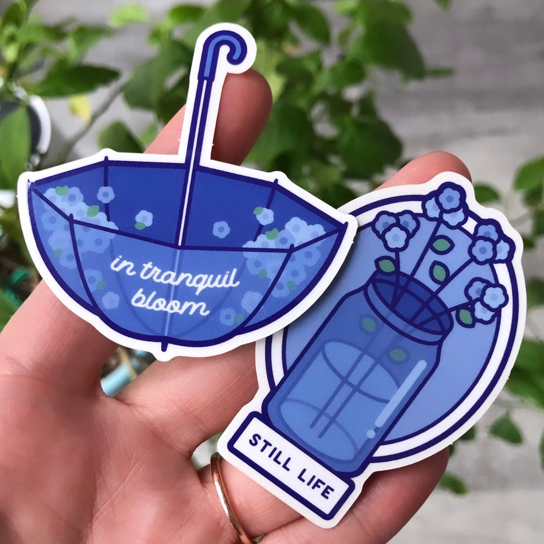 Indigo: Wild Flower & Still Life Stickers