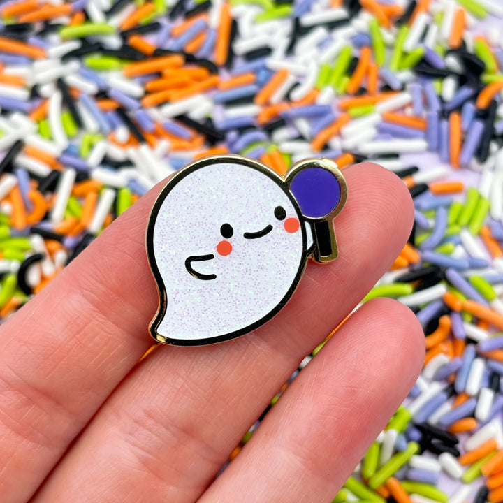 Ghost ARMY Pin (Glitter Version)