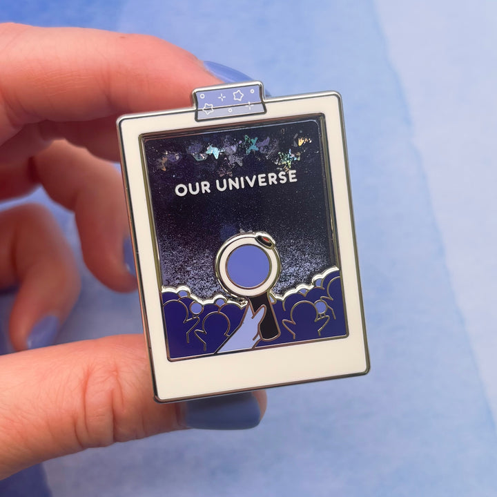 Concert Confetti Interactive Pin