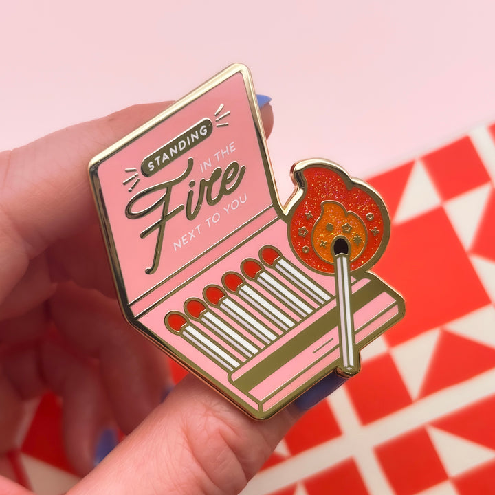 SNTY Matchbook Pin