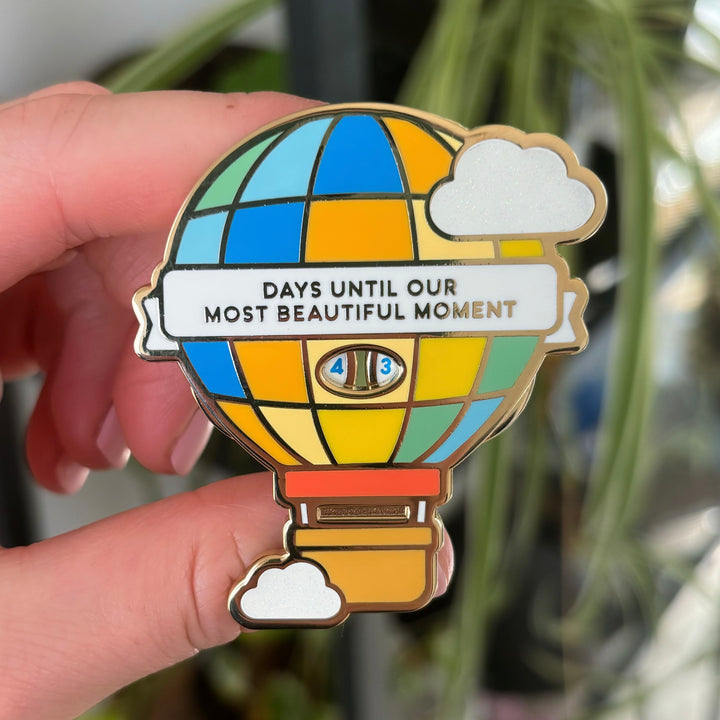 Young Forever Interactive Countdown Magnet or Pin