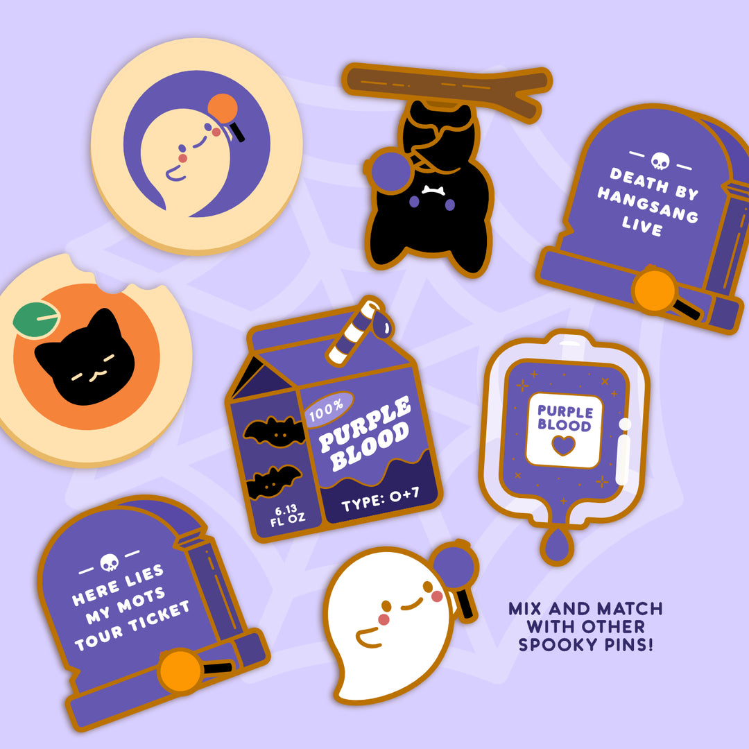 [PREORDER] Ghost ARMY Pin (Purple Version)