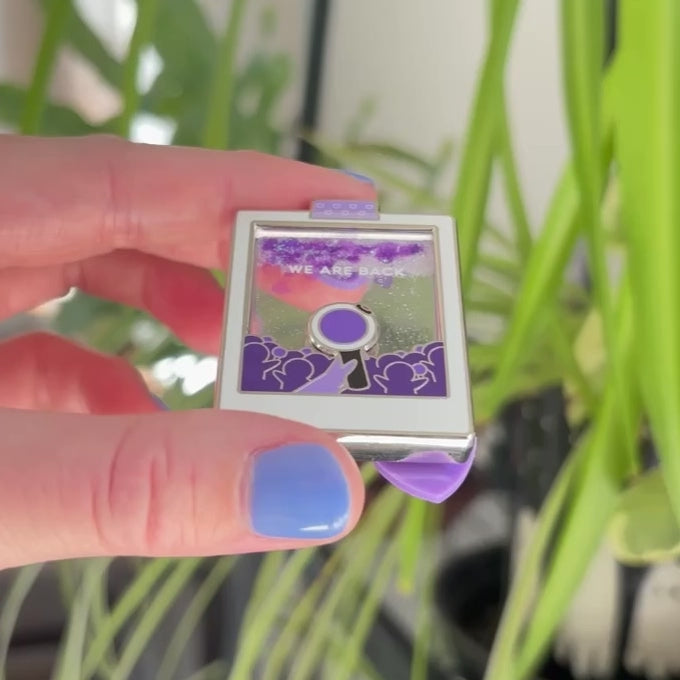 Concert Confetti Interactive Pin