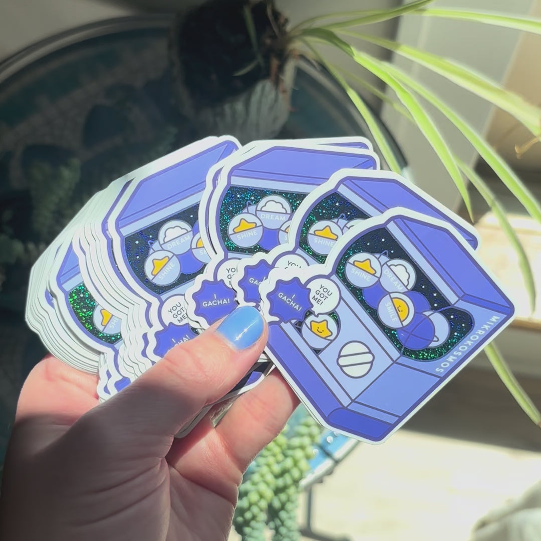 Mikrokosmos Gachapon Sticker