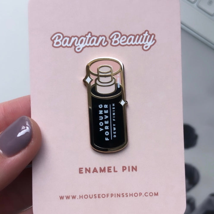 Bangtan Beauty Pins (Gold Version)